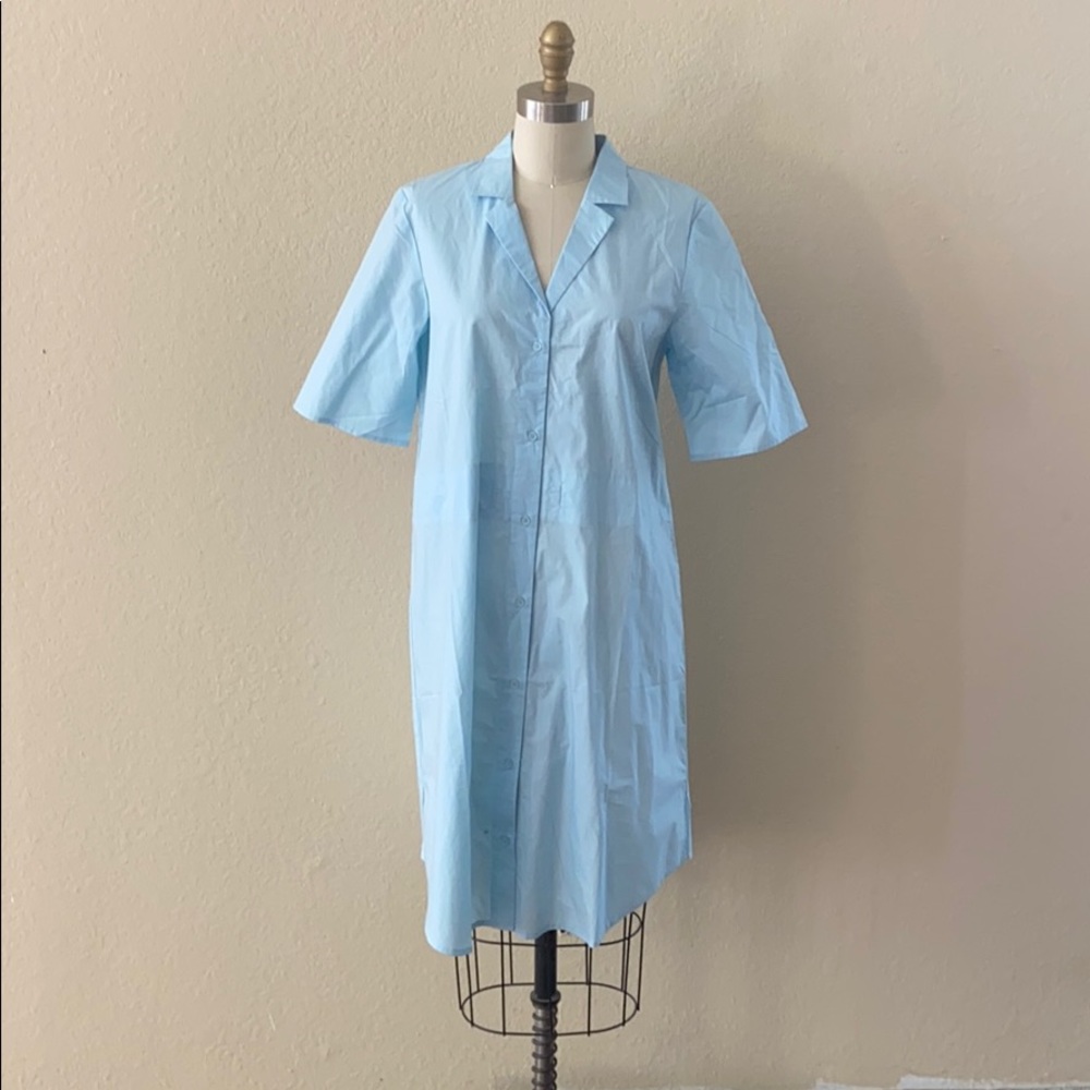 Baby Blue Loose Fit Dress